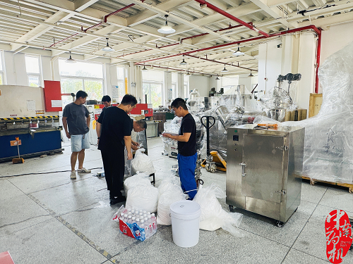 客戶現(xiàn)場試機圓滿成功，我司設(shè)備性能獲高度認(rèn)可